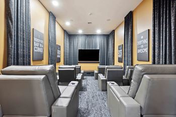 Media theater room